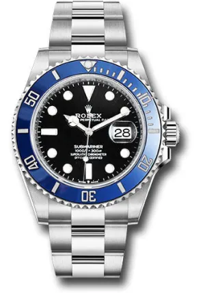 Rolex White Gold Submariner 41 Date Watch 126619LB