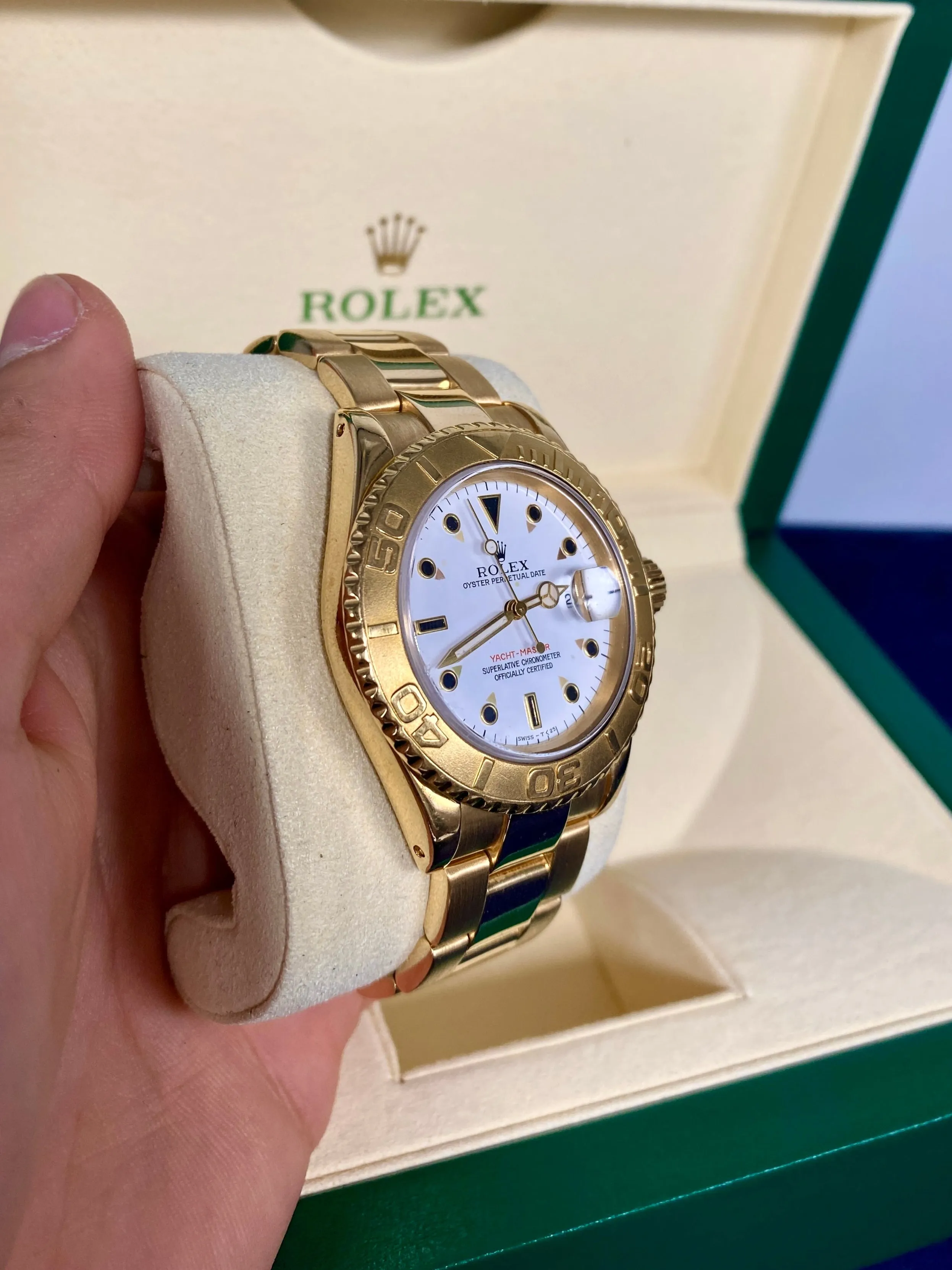 Rolex Yacht Master 18k Gold