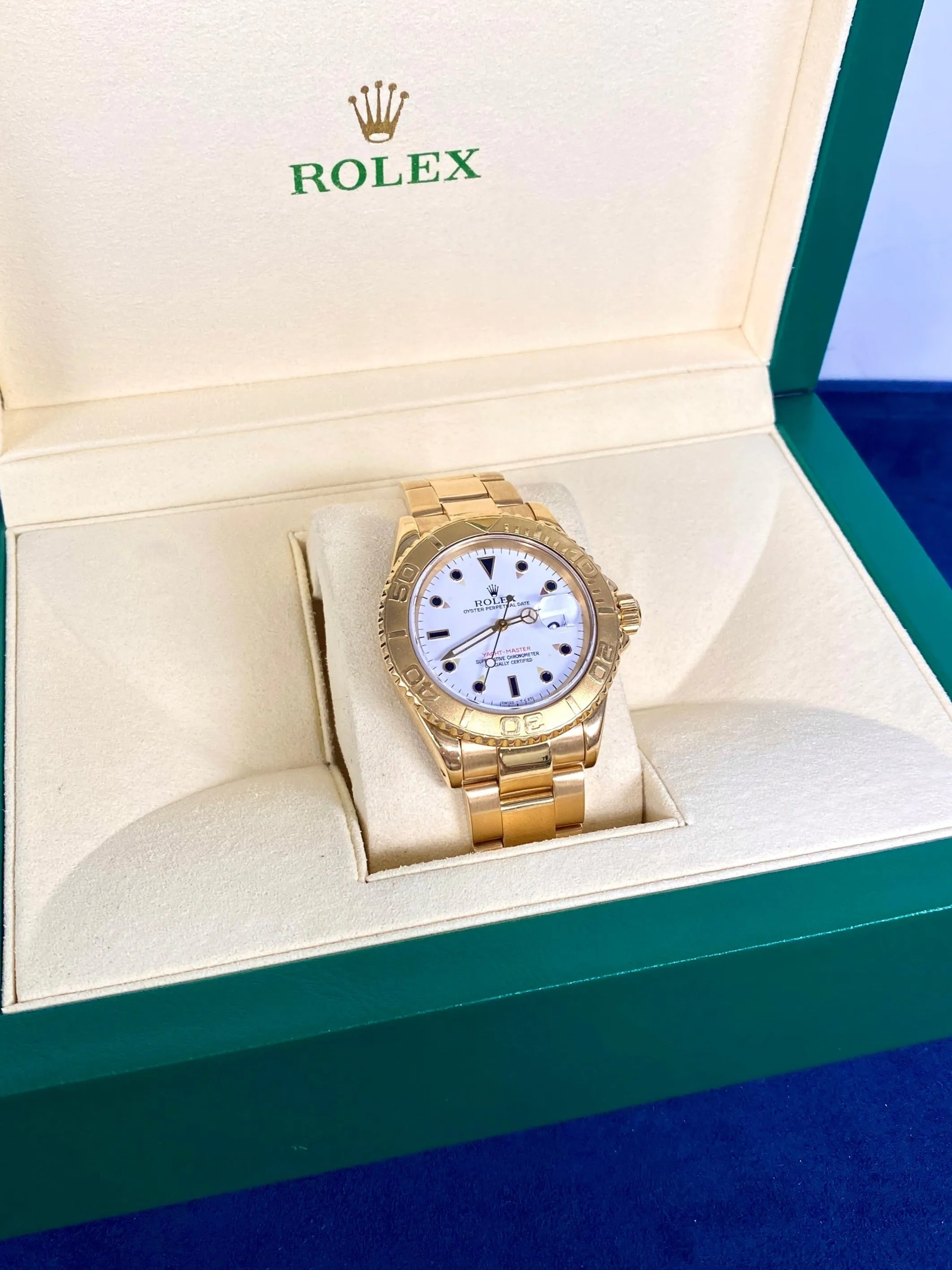 Rolex Yacht Master 18k Gold