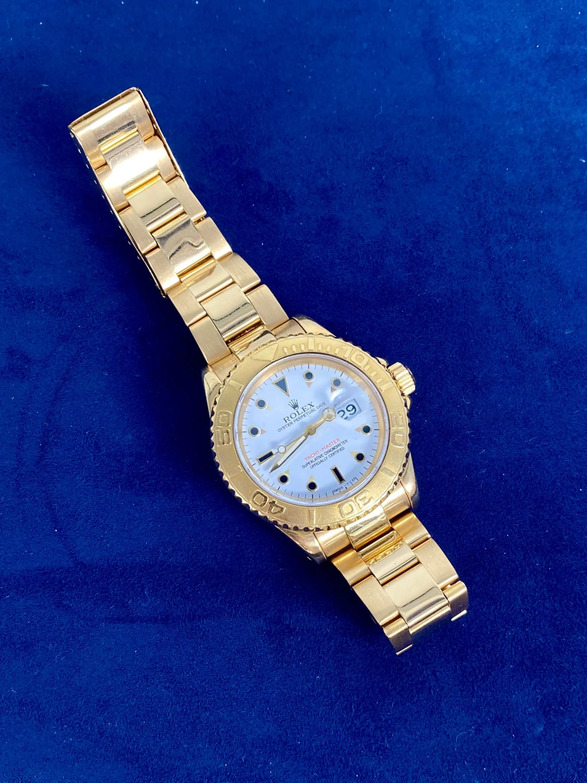 Rolex Yacht Master 18k Gold