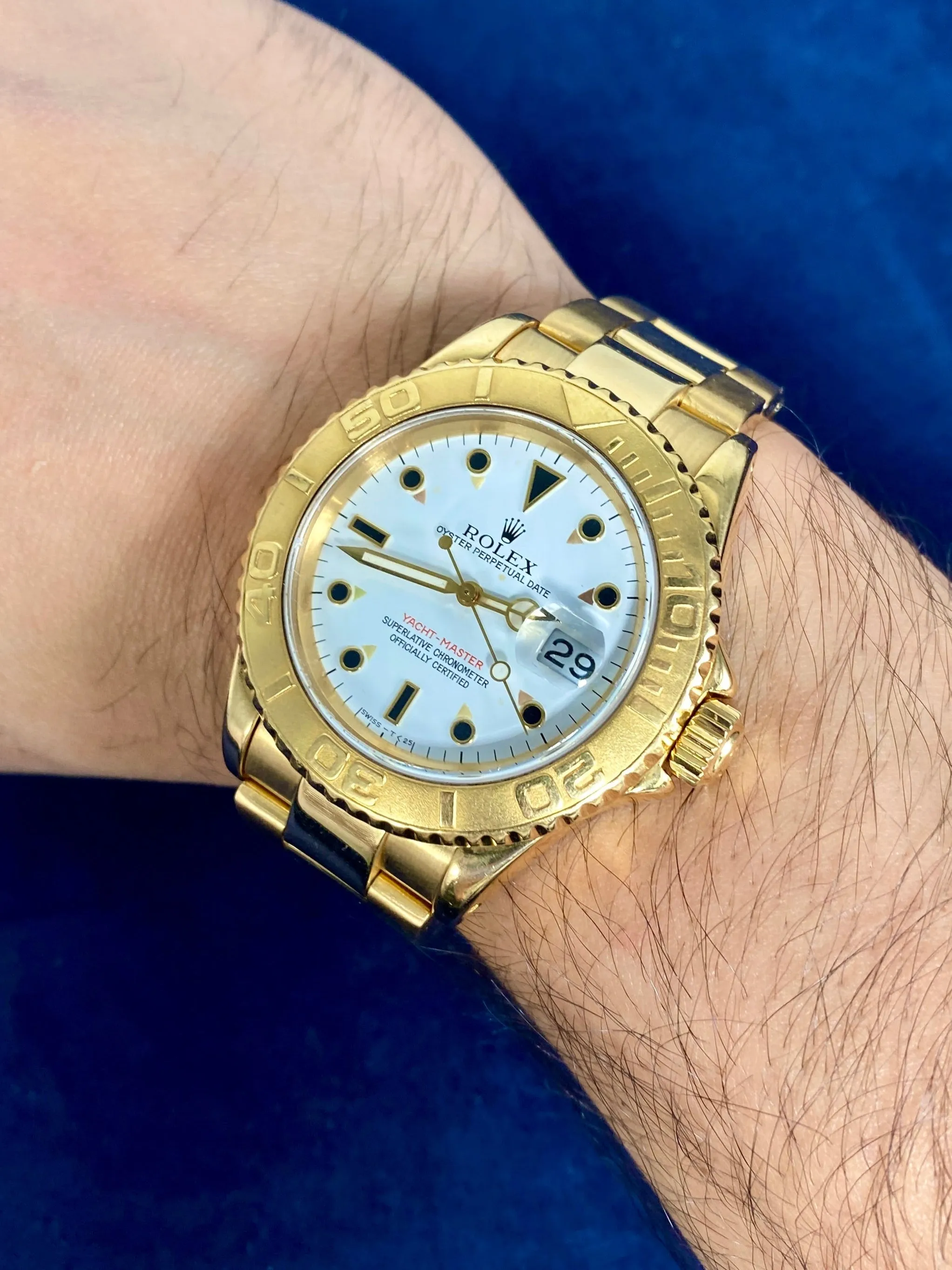 Rolex Yacht Master 18k Gold