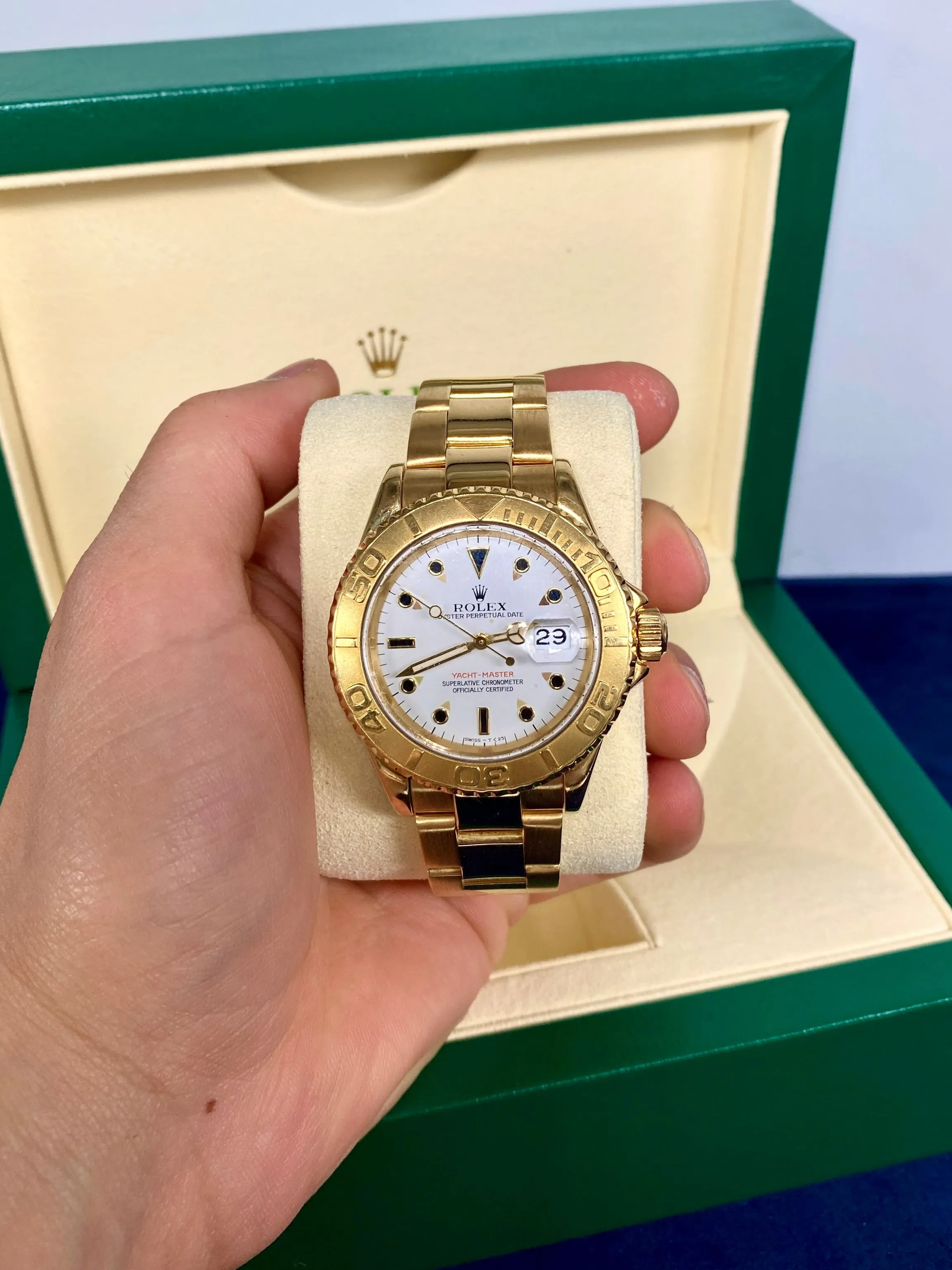 Rolex Yacht Master 18k Gold