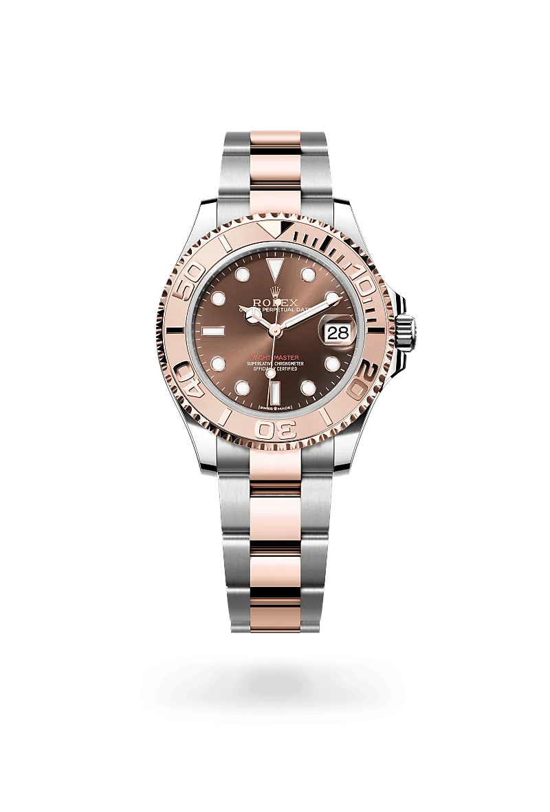 Rolex Yacht-Master 37 in Everose Rolesor - combination of Oystersteel and Everose gold, M268621-0003 | Walters & Hogsett