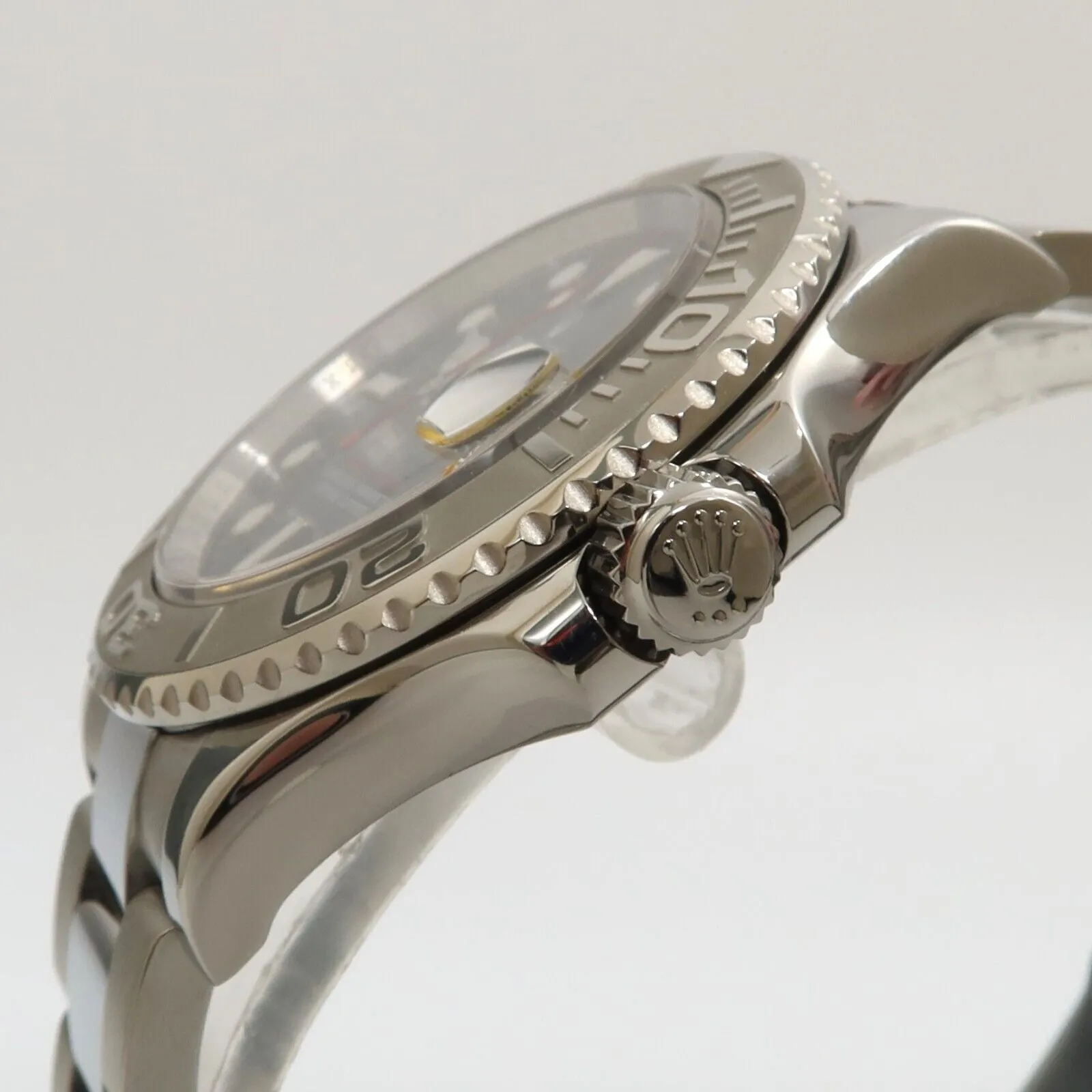Rolex Yacht-Master 40 Stainless Steel Blue Dial Platinum Bezel 116622