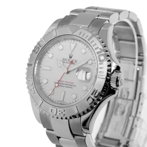 Rolex Yacht-Master 40mm Platinum & Steel Platinum Dial Platinum Bezel 16622