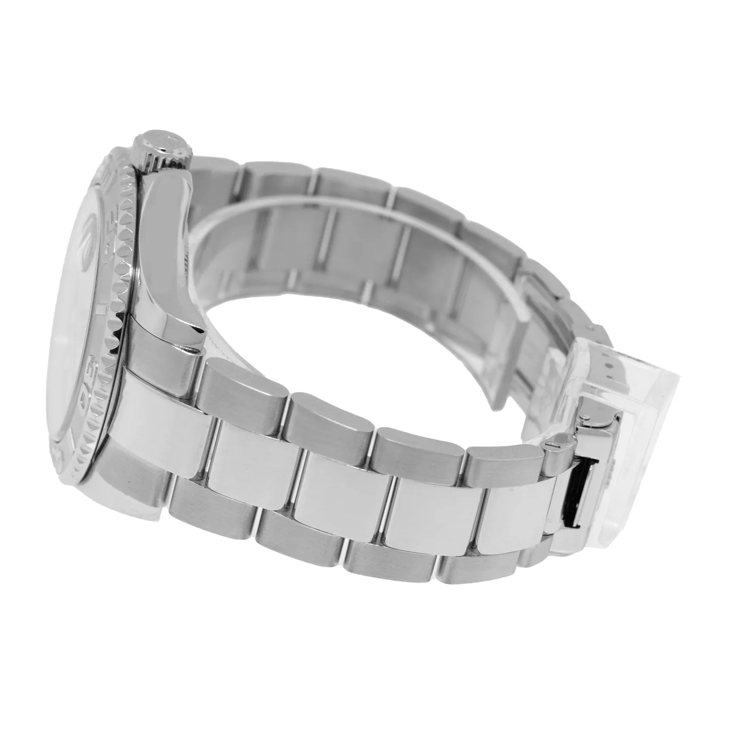 Rolex Yacht-Master 40mm Platinum & Steel Platinum Dial Platinum Bezel 16622