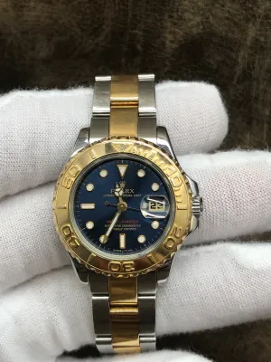 Rolex Yacht-Master 69623 Blue Dial Automatic Women's Watch