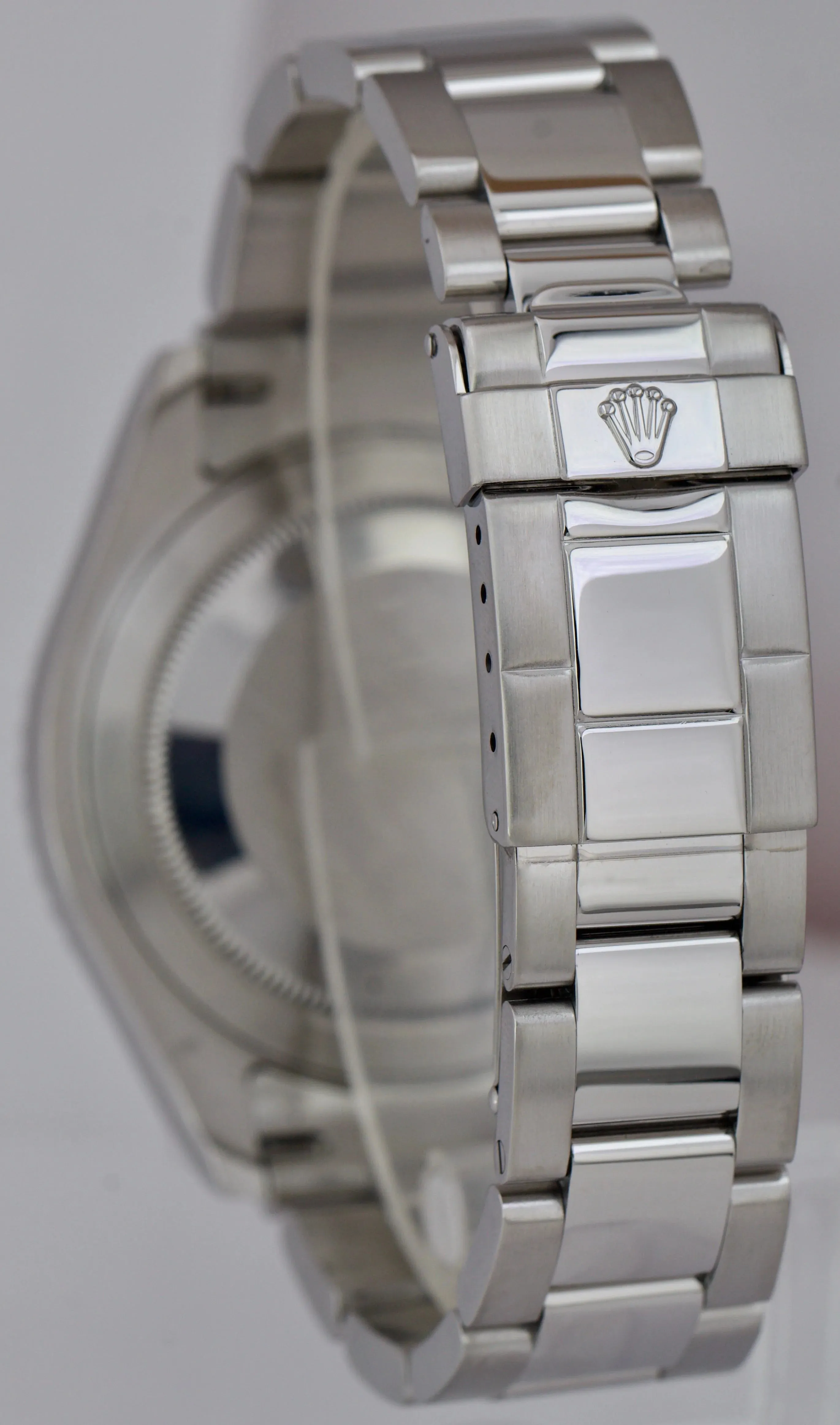 Rolex Yacht-Master Stainless Steel Platinum 40mm Oyster Automatic Watch 16622