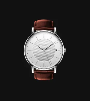 Roman Brown Leather