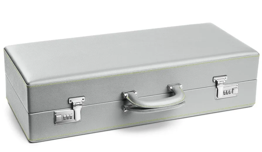 Scatola del Tempo Watch Case Valigetta 32 Grey Green