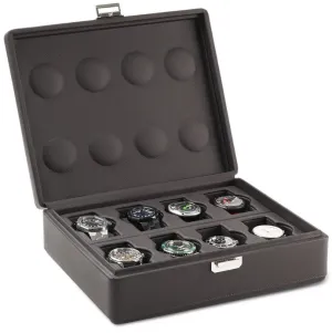 Scatola del Tempo Watch Case Valigetta 8 Chocolate