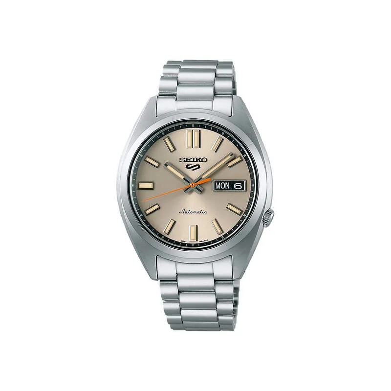 Seiko 5 Sports SNXS Men Automatic Diver Watch SRPK91K1 Silver Stainless Steel Strap