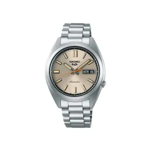 Seiko 5 Sports SNXS Men Automatic Diver Watch SRPK91K1 Silver Stainless Steel Strap