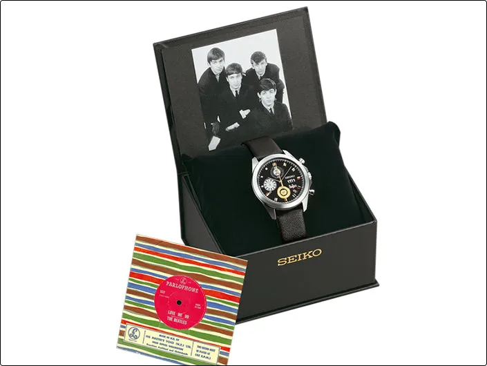Seiko X THE BEATLES "LOVE ME DO" 60th Anniversary Collaboration Limited Edition Quartz Chronograph