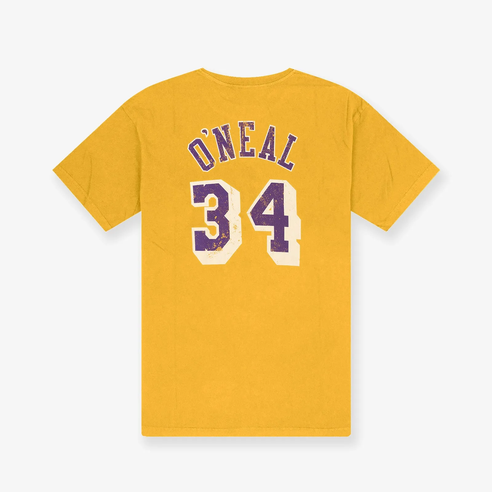 Shaquille O'Neal Los Angeles Lakers Sports Illustrated Tee - Faded Yellow