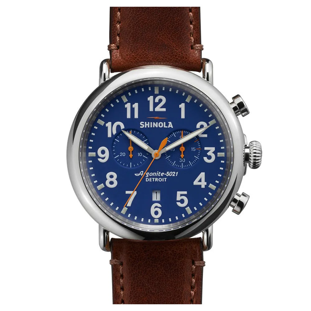 Shinola Runwell Chronograph 47mm Steel S0110000047