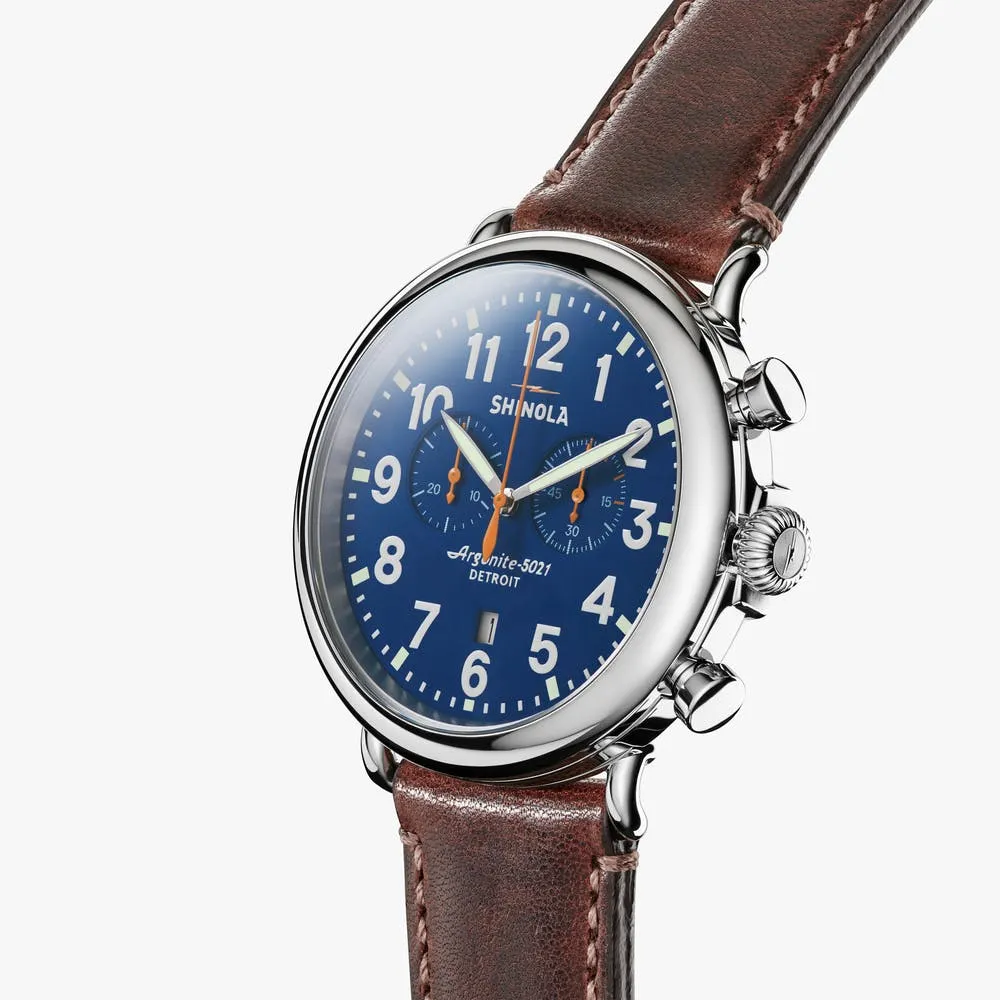Shinola Runwell Chronograph 47mm Steel S0110000047