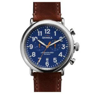 Shinola Runwell Chronograph 47mm Steel S0110000047