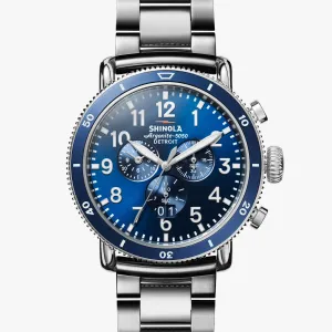 Shinola Runwell Sport Chrono 48mm Blue S0120231780