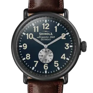 Shinola The Runwell Gunmetal 47mm Watch S0120065287