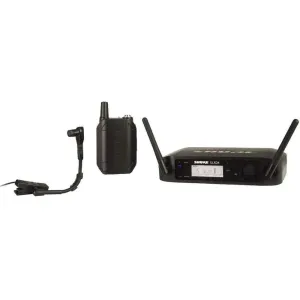 Shure GLXD14/B98 Digital wireless instrument system with Beta clip/on Gooseneck Microphone