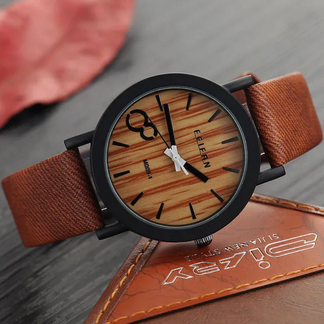 Simulation Wooden  Quartz Men Watches