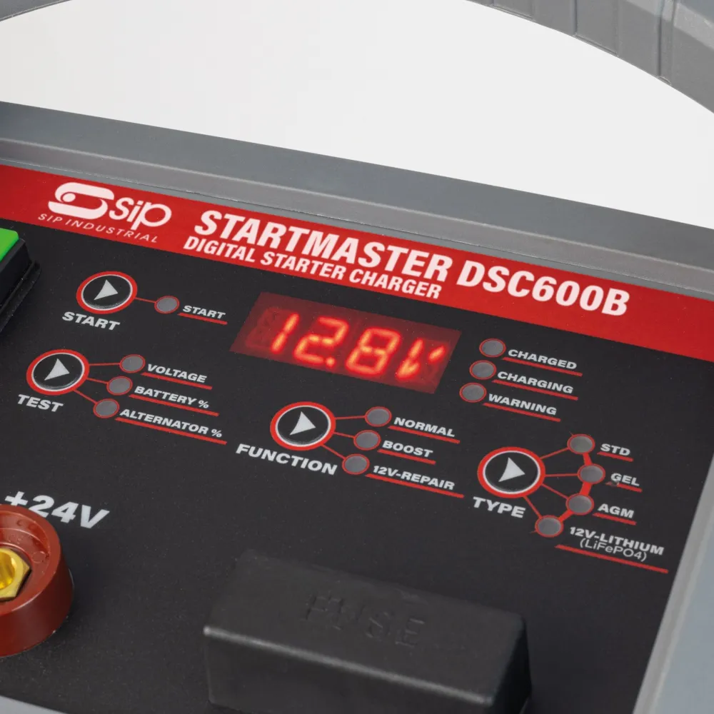 SIP Heavy-Duty Starter Charger 620/30A 12/24V - X-Show