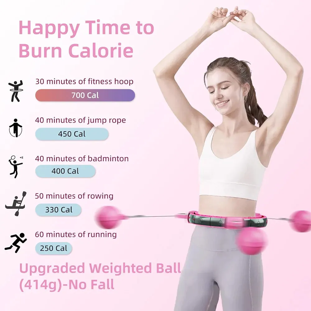 Smart Hula Hoop with Digital Counter Display
