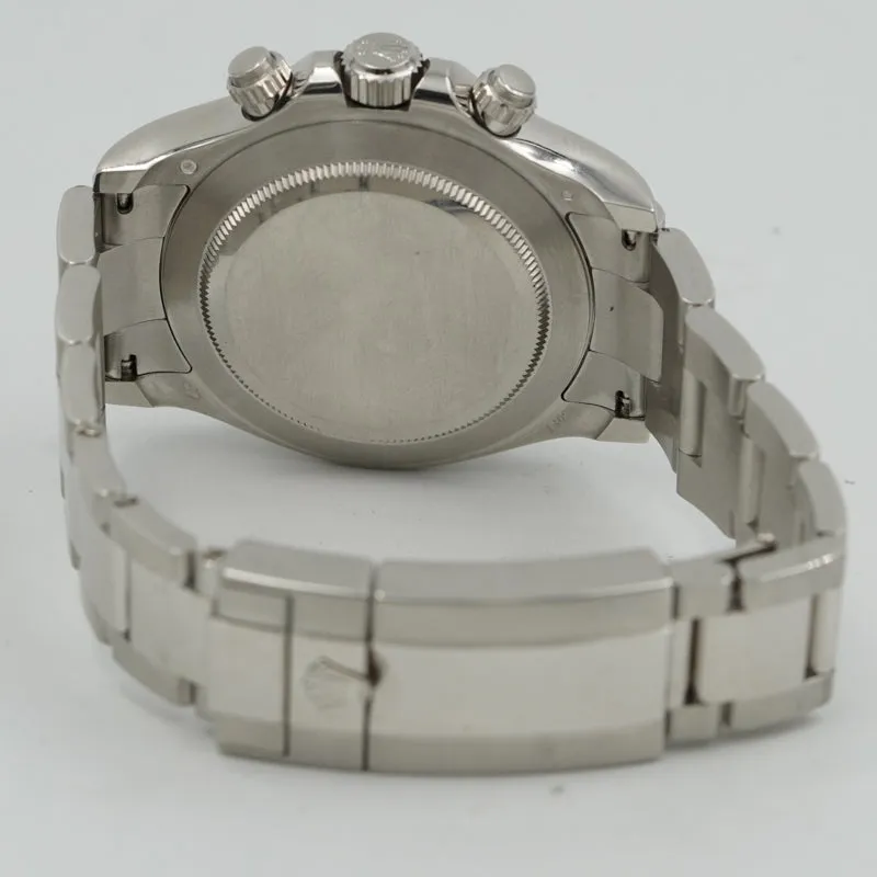 SOLD - 5-22-24 - Rolex Daytona Platinum Ice Blue Dial 116506-0002 B&P 2014