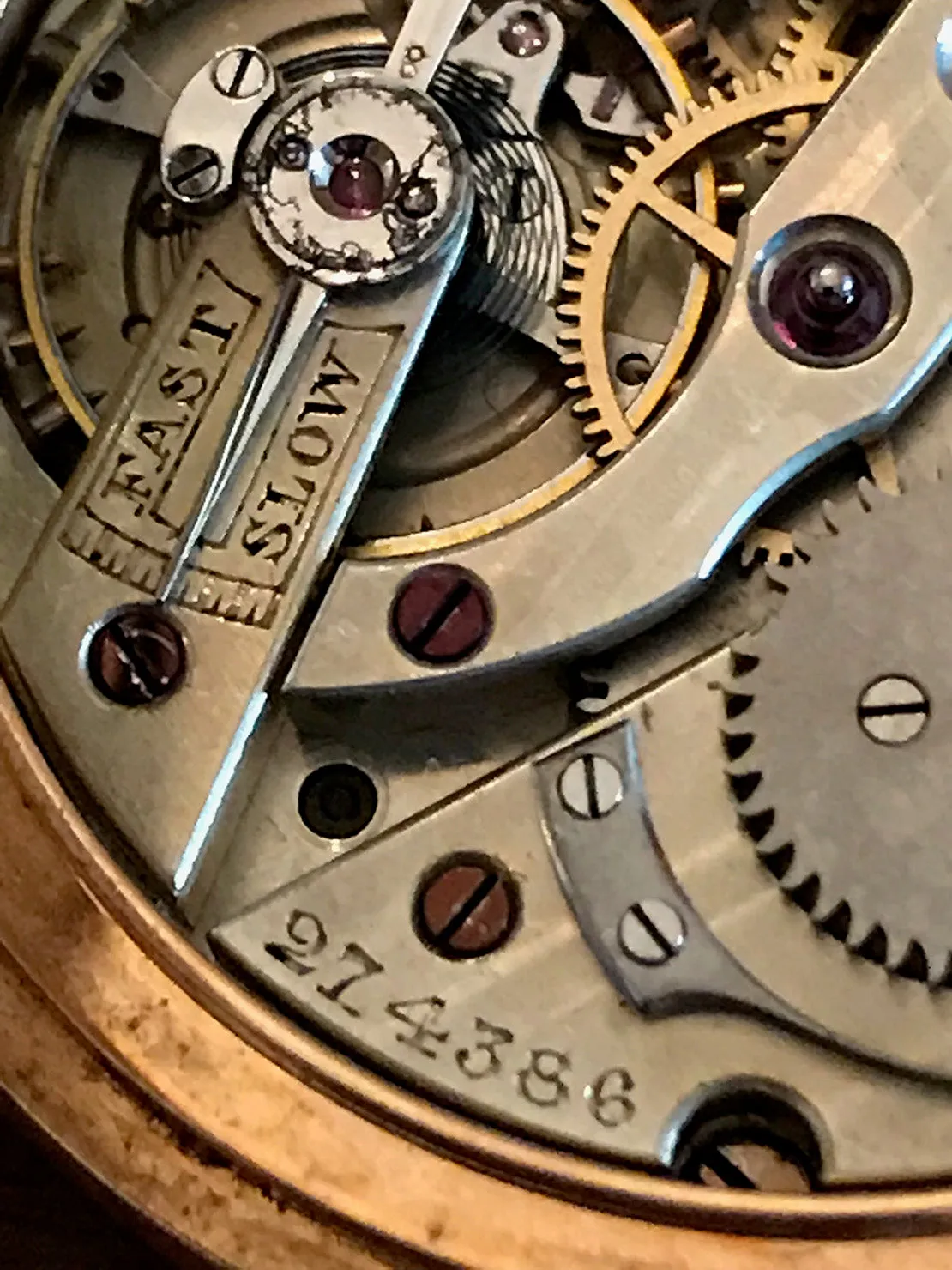 SOLD Vacheron Constantin 18K Rose Gold Pocket Watch Dated 1885
