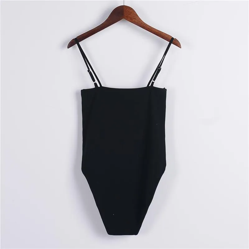 Spaghetti Strap Backless Jumpsuit