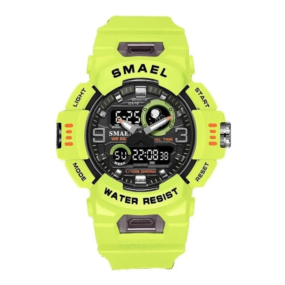 Sport Watches Digital Watch Led 50m Waterproof Military Wristwatch Male Clocks Mens Watches Stopwatches Alarm Clock