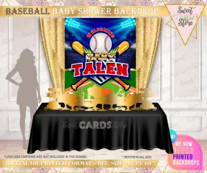 Sports baseball party backdrop decor, baseball party decor, baseball decor backdrop, sports baseball boy baby shower party backdrop decor