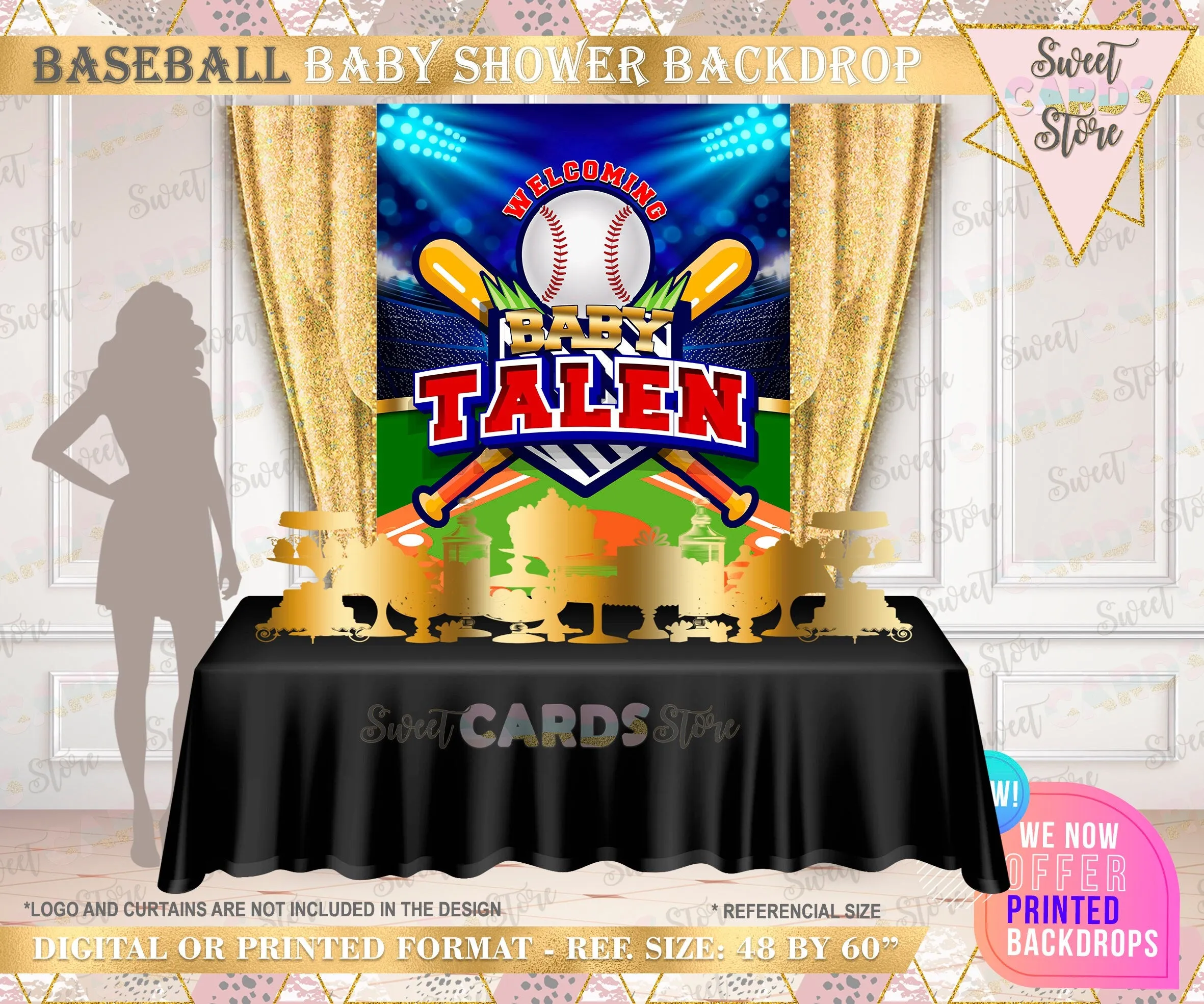 Sports baseball party backdrop decor, baseball party decor, baseball decor backdrop, sports baseball boy baby shower party backdrop decor