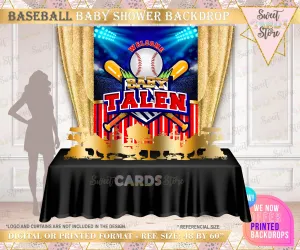Sports baseball party backdrop decor, baseball party decor, baseball decor backdrop, sports baseball boy baby shower party backdrop decor