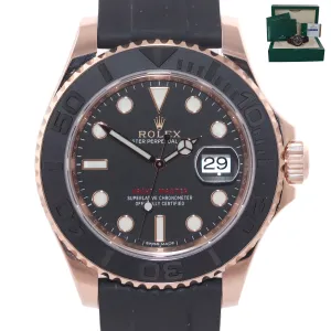STICKERS NEW PAPERS Rolex Yacht-Master 116655 18k Everose 40mm Oysterflex Watch
