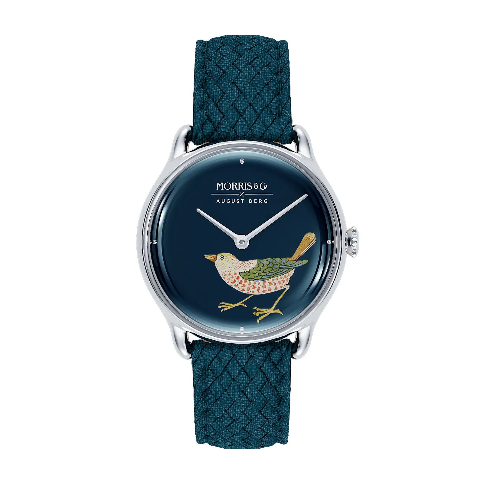 Strawberry Thief Bird Indigo