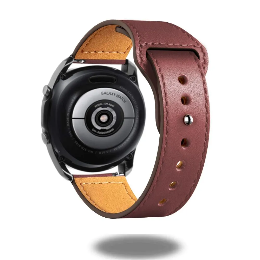 Stylish Leather Bands for 22mm and 20mm Watches