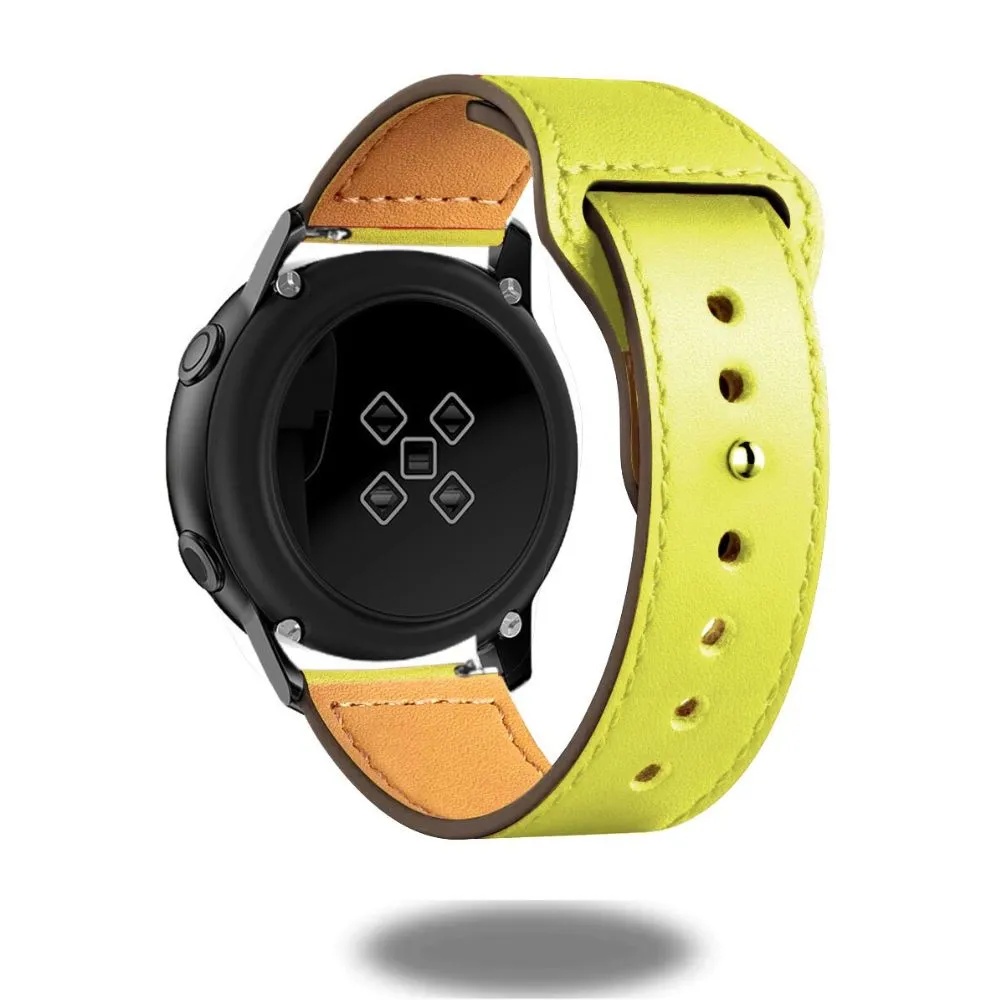 Stylish Leather Bands for 22mm and 20mm Watches