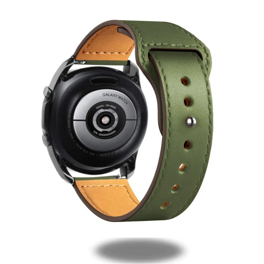 Stylish Leather Bands for 22mm and 20mm Watches