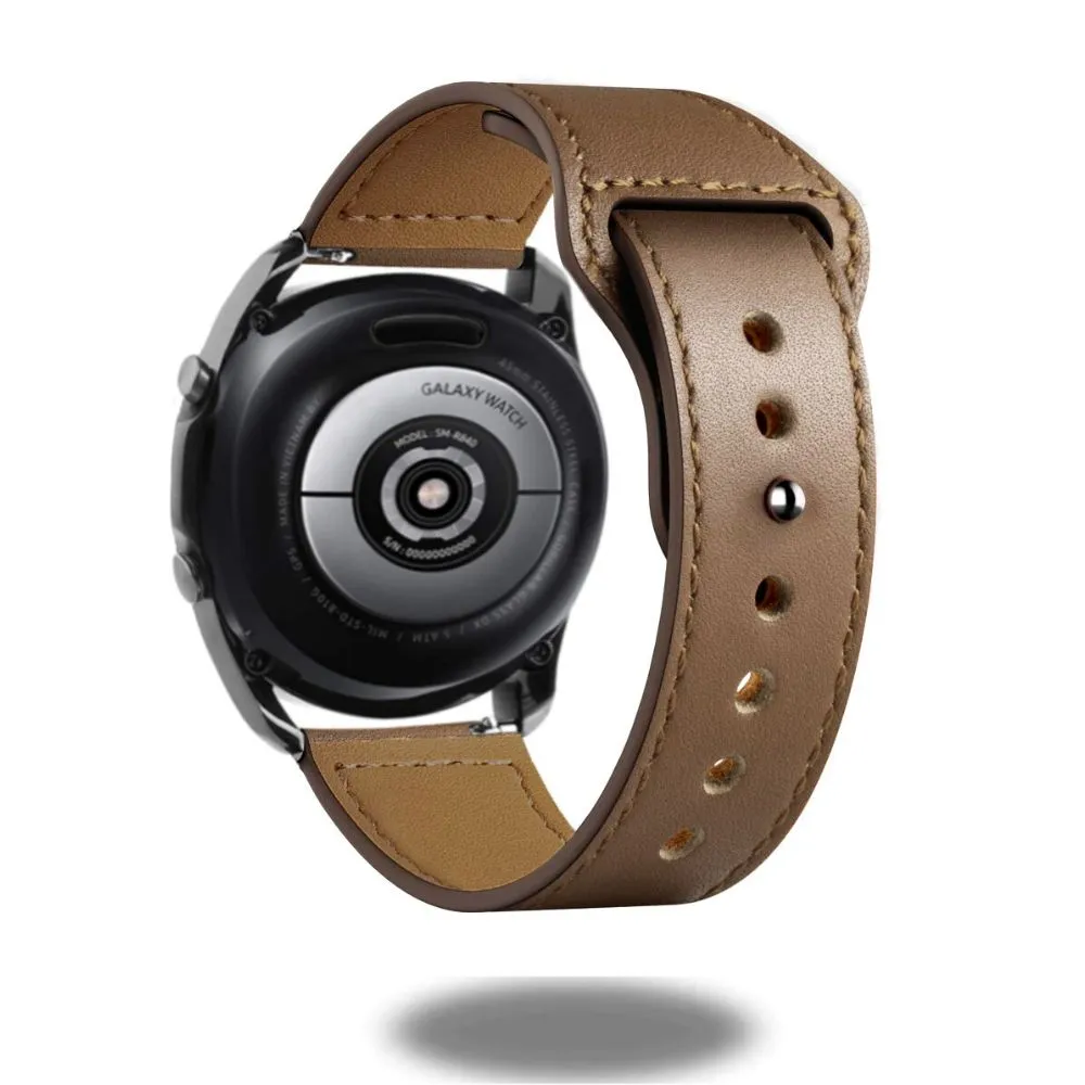 Stylish Leather Bands for 22mm and 20mm Watches