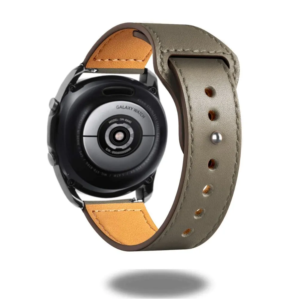 Stylish Leather Bands for 22mm and 20mm Watches