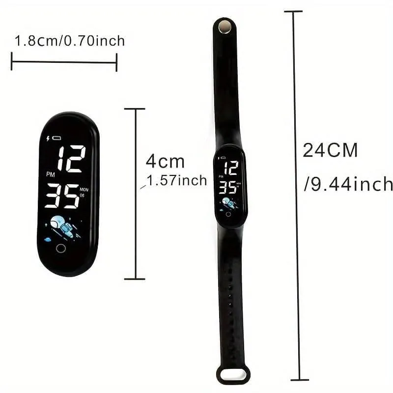 Stylish LED Touch Screen Astronaut Sports Watch
