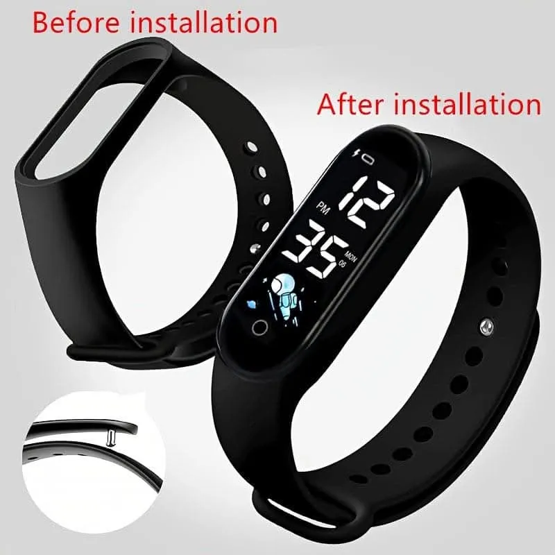 Stylish LED Touch Screen Astronaut Sports Watch