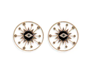 Sunshine Eye Earrings