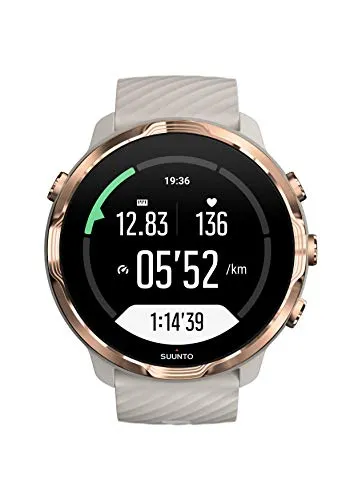 SUUNTO 7 Sandstone Rosegold, GPS Versatile Sports Watch with Google Wear OS, 24x7 Activity and Sleep Tracking