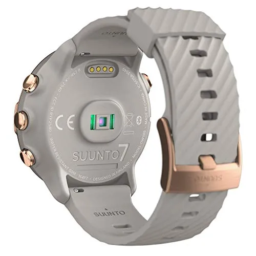 SUUNTO 7 Sandstone Rosegold, GPS Versatile Sports Watch with Google Wear OS, 24x7 Activity and Sleep Tracking