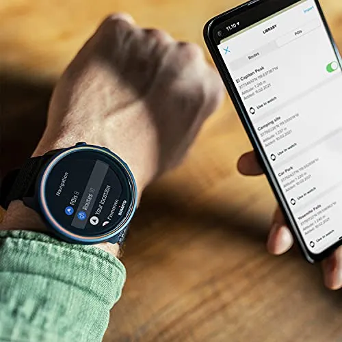 Suunto 9 BARO Titanium Granite Blue Long and Smart Battery Life Durable GPS Sports Watch