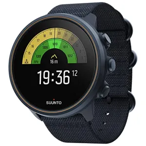 Suunto 9 BARO Titanium Granite Blue Long and Smart Battery Life Durable GPS Sports Watch