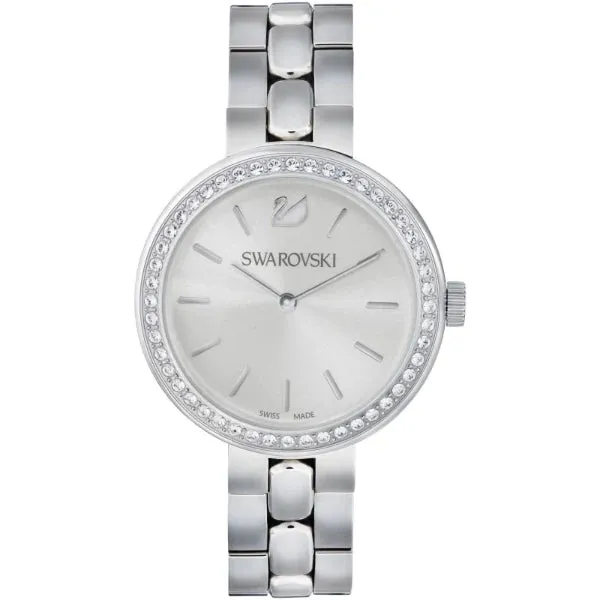 Swarovski Daytime Silver Stainless Steel Silver Dial  Quartz Watch for Ladies - 5095600